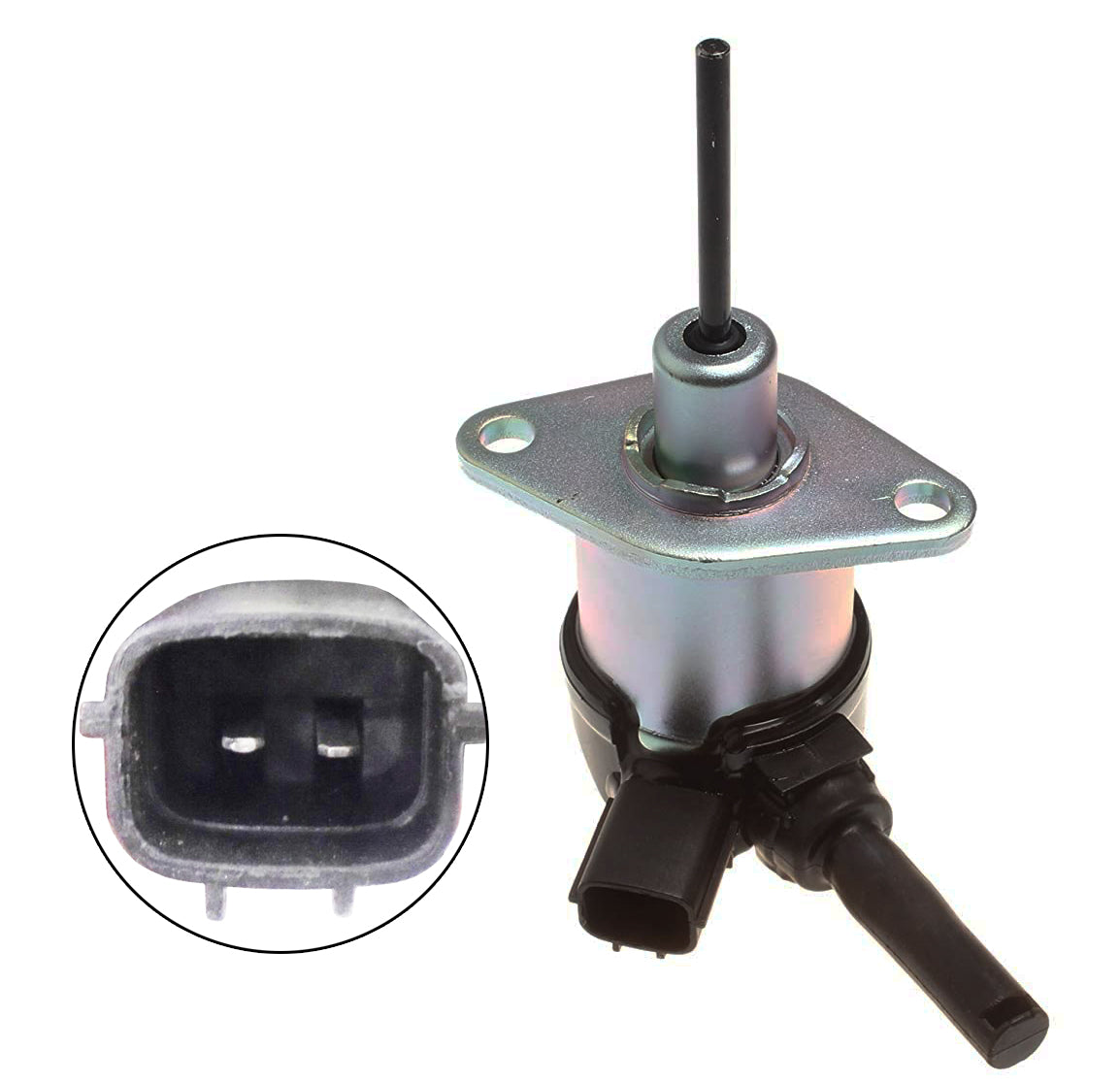 thumbnail image 2 of Stop Solenoid 127973 For Gehl Skid Steer Loaders - 12V Shutoff Solenoid 2 of 5