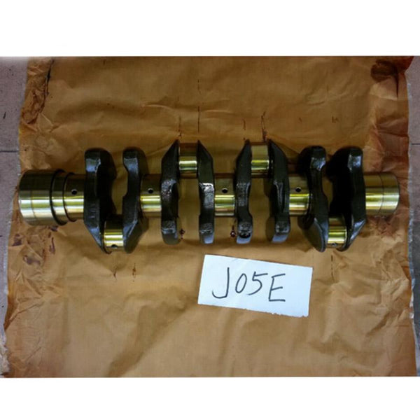 Truck Engine Parts J05E Engine Crankshaft