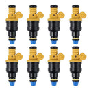 8Pcs Standard Fuel Injectors 0280150943 For Ford F150 F250 F350 5.0 5.8 4.6 5.4