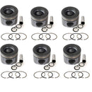 New 6 Sets STD Piston Kit With Ring 04258253 04501365 For Volvo D6D Engine 98MM