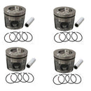 New 4 Sets STD Piston Kit With Ring 04284390 For Deutz Engine TCD2012 101MM