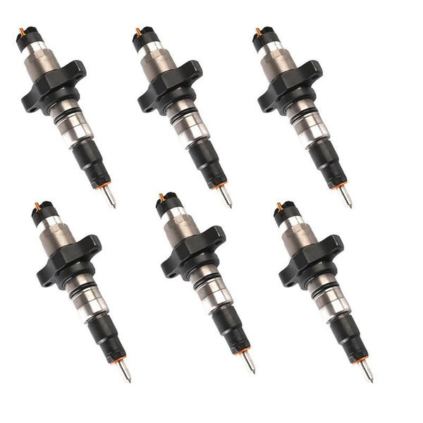 6PCS 0445120113 0445120018 5263318 05263318 Fuel Injector for Dodge Ram 2500 3500 Cummins 5.9L Engine