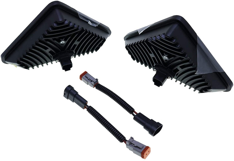 LED Headlight Kit 7259523 7259524 Compatible with Bobcat Loader 751 753 763 773 863 864 873 883 963 A220 A300 S130 S150 S160 S175 S185 S205 S220 S250 S300 S330 T140 T180 T190 T200 T250