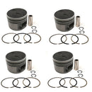 New 4 Sets STD Piston Kit With Ring 12010-2S615 For Nissan QD32 Engine 99.2MM