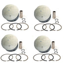New 4 Sets STD Piston Kit With Ring 12010-FU320 For Nissan K15 Engine 75.5MM