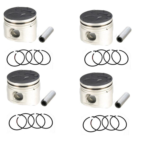 New 4 Sets STD Piston Kit With Ring 13101-67050 For Nissan 1KZ Engine 96MM