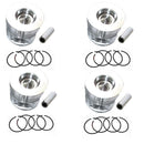 New 4 Sets STD Piston Kit With Ring 13101-78300-71 For Nissan 1Z Engine 96MM
