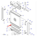 Radiator Core Assy 17A-03-00010 for Komatsu Bulldozer D155A-3 D155A-5 D155AX-5 D155AX-5