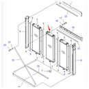 Water Radiator Core ASSY 195-03-63114 for Komatsu Bulldozer D375A-5 D375A-5E0 D375A-6 D375A-6R