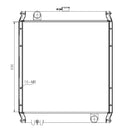 Coolant Radiator 196-8031