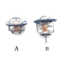 1 set x Thermostat For ISUZU NPR 4HF1 4HK1 (B)85 8-97300787-0 8-94370378-1 and (A)82 8-97300790-2 8-94370377-2