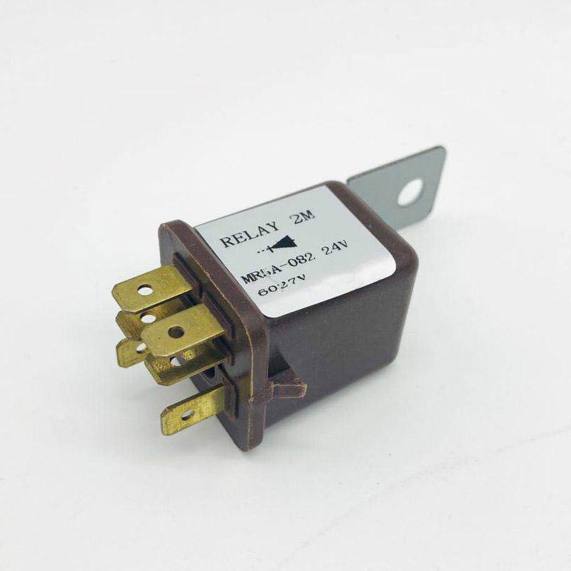 2PCS 24V 6-Pin Relay MR5A-082 for Excavator