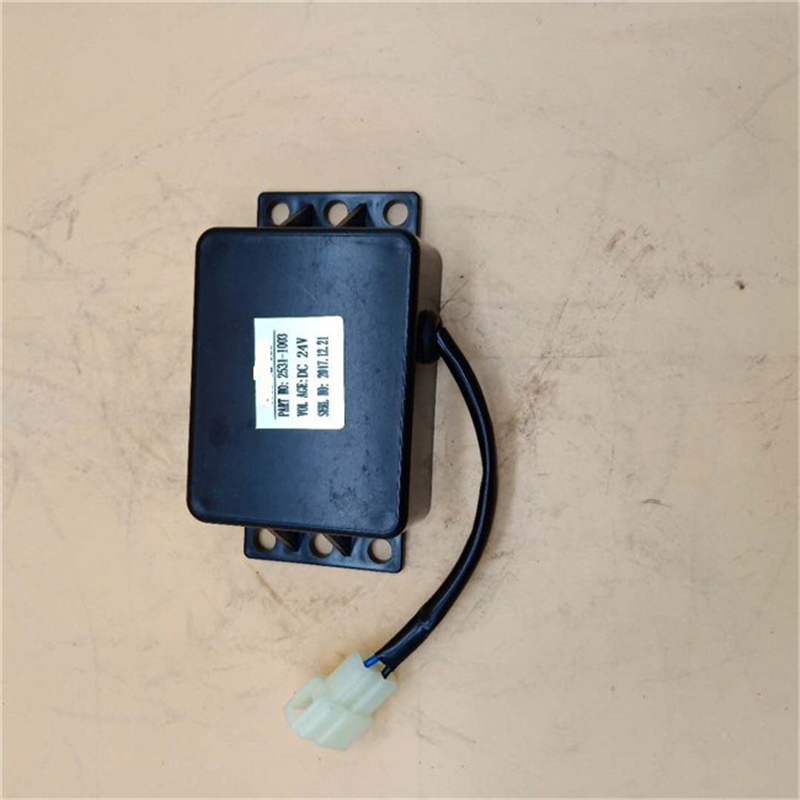 DH220-5 DX225LC Excavator Parts 24V DC Time Relay Controller Starter 2531-1003 For Doosan