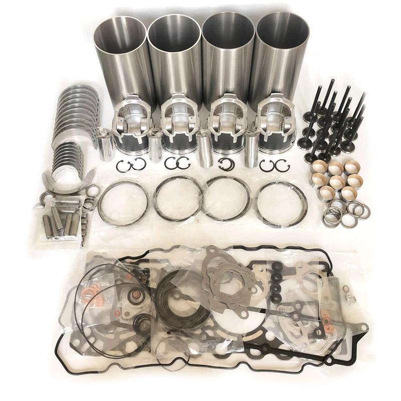 KX183 Engine Rebuild Kit With Piston Rings Liner Cylinder Gaskets For Kubota Excavator