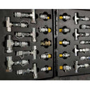 Hydraulic Pressure Gauge Set Diagnostic Test Kits Pressure Tee Joint Box Diagnostic Tool Adapter