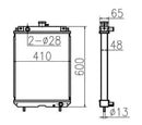 Radiator Core 20U-03-41110
