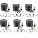 New 6 Sets STD Piston Kit With Ring 238-2698 For Caterpillar C7 Engine 110MM