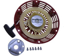 Pull Recoil Starter Assy 284010-ZE2-Q01ZA 28400-ZE2-W01ZB 28400-ZE2-Q01ZN compatible with Honda GX240 GX270 8HP 9HP Engine Generator Oregon 31-049 Rotary 26-10469 Stens 150-711