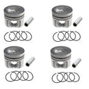 New 4 Sets STD Piston Kit With Ring 2W4831 For Caterpillar 3204 3208 Engine 114.3MM