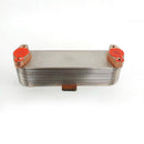 high quality Truck Oil cooler oil radiator assembly core cover 254Z12 Excavator oil cooler parts