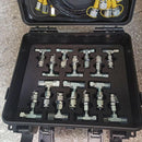 Excavator Part Pressure Test Kit Portable Hydraulic Pressure Guage Testing Point Diagnostic Tool