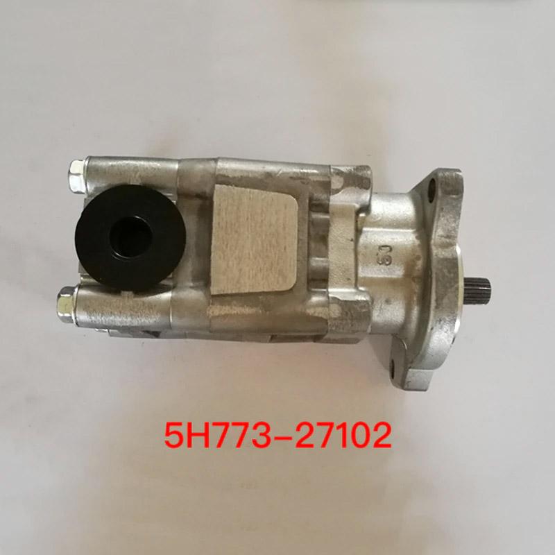 High quality Harvester spare parts 788 888 hydraulic pump 5H773-27102 for Kubota V3800DI engine