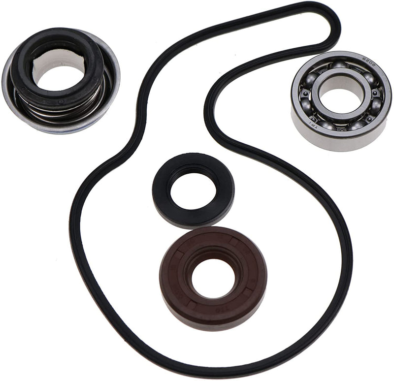 Water Pump Rebuild Kit 3610075 Replacement with Billet Aluminum Water Driver Impeller Seal Compatible with Polaris RZR Sportsman Ranger 800 2008 2009 2010 2011 2012 2013 2014