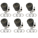 New 6 Sets STD Piston Kit With Ring 3135J186L U5LL0021 For Perkins 1006 Engine 100MM