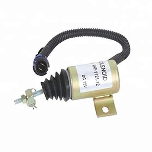 12V Fuel Shut Off Stop Solenoid Valve XHF-1121 E04833100039 for Fit Foton 483 Diesel