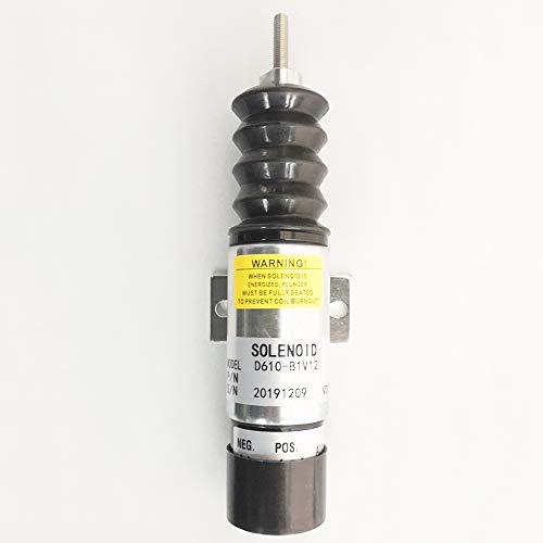 D610B1V12 Solenoid Dual Coil Pull for Kubota D905 Engine 12V