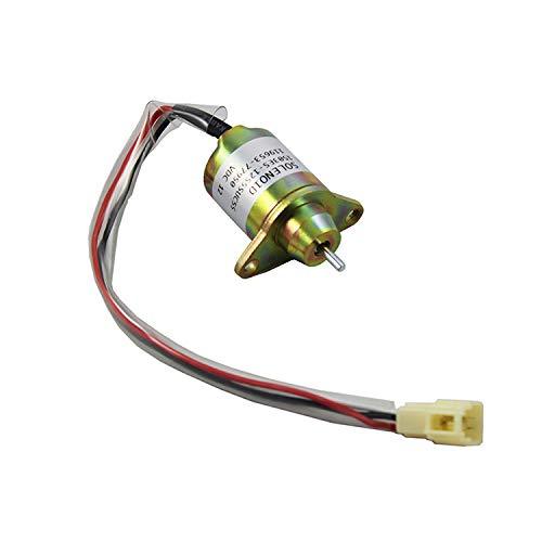 17594-6001-4 Fuel Shutoff Stop Solenoid for KUBOTA SA-4569-T 1503ES-12A5UC5S