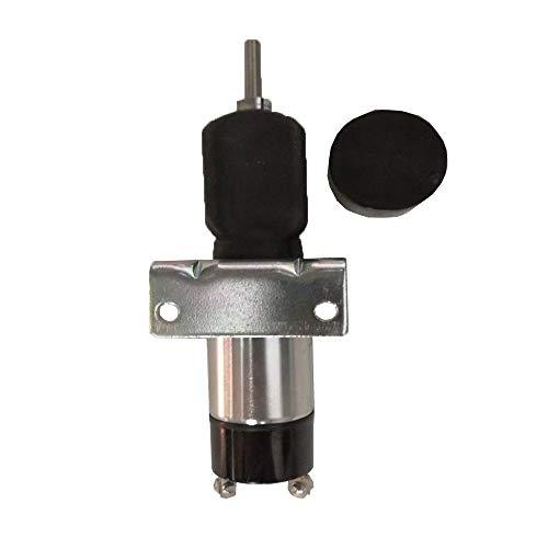 Fuel Shutoff Solenoid 1504-12C2U1B1S1A 12V for Woodward Synchro Start with 3 Terminals