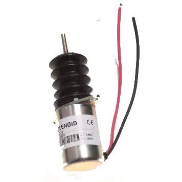 Fuel Shut Off Solenoid AM124377 for John Deere 655 755 756 855 856 375 3375 675 675B 955 4475 5575 6675 7775 F935