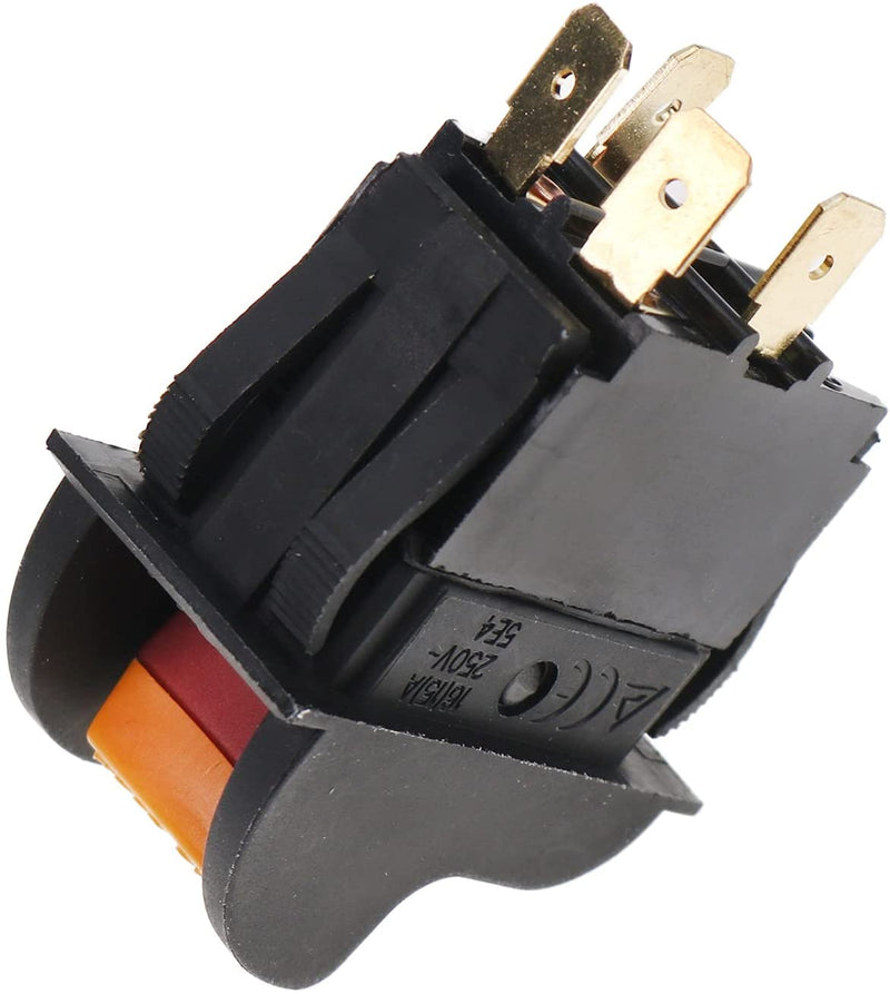 On-Off Toggle Switch SW7A 489105-00 for Delta 11-900 11-950 11-980 11-985 11-990 14-040 17-900 DP400 DP300L 17-950L Drill Press 34-670 36-600 36-977 36-978 36-980 36-981 TS200LS Table Saw