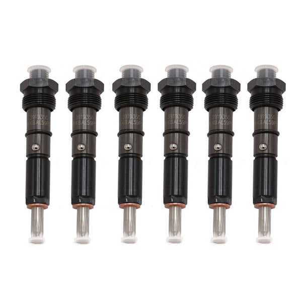 6PCS New Fuel Injector 3919350 3919339 0432131837 for Cummins 6BT 5.9L Engine