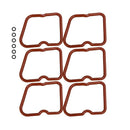 Valve Cover Gasket 3930906 Set of 6 For Cummins 4BT 3.9L 6BT 5.9L Engine
