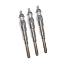 3PCS Glow Plug 16851-65512 16851-65510 for Kubota Tractor B21 B1700D B1700E B2100D B2100E B2400D Engine D905