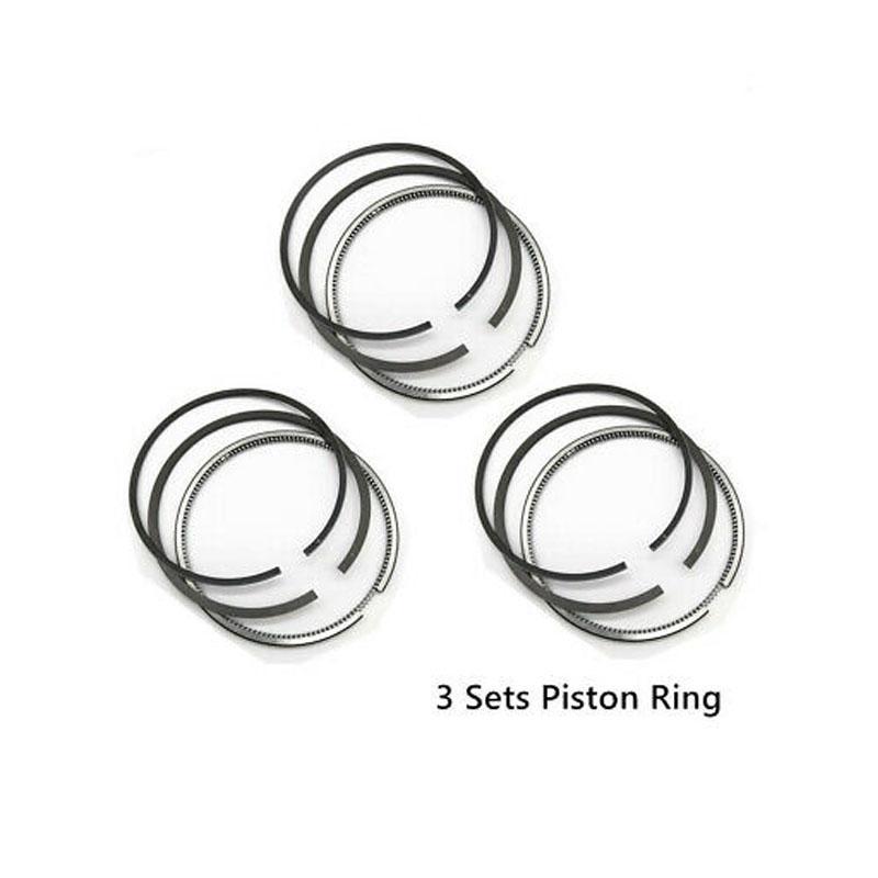 3 STD Piston Ring Set for Yanmar 3T72SB 3T72SA-B 3T72H-N 3T72 Engine