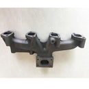 Turbo iron exhaust manifold pipe for ISUZU 4BD1 engine Hitachi EX100 EX120 SK100