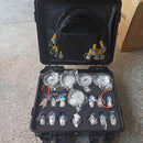 Excavator Part Pressure Test Kit Portable Hydraulic Pressure Guage Testing Point Diagnostic Tool