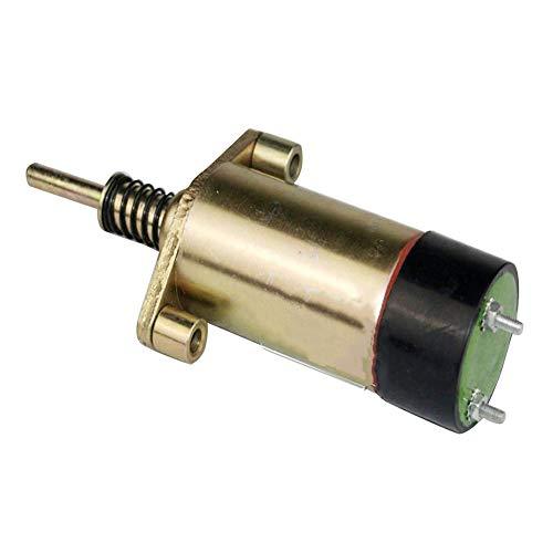 12V 1255773 Stop Solenoid Valve for 3306 3204 Excavator Fuel Flameout Solenoid Switch Diesel