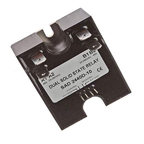 Solid State Relay SSR 4-15VDC Input 280VAC 40A D2440D-10 Random Turn On