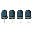 4pcs 612956 Ignition Switch Keys for EZGO RXV Golf Cart 2008-Up