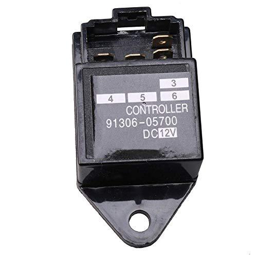 12V Timer Relay KQ1-DC12V 91306-05700 5650-043-1762-0 for Mitsubishi K3A K3B K3C K3D