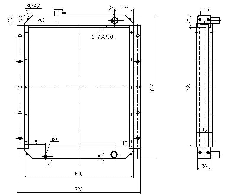  Radiator Core 4204914