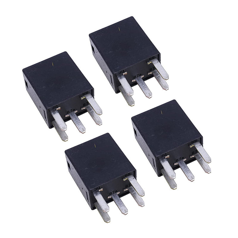 4PCS Automotive Purpose Relay 301-1C-C-R1-U01-12VDC 5 PIN, 35A, 12 VDC