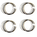 4PCS Piston Ring Set XY 4HK1 8976034231 8-97603423-1 8980401250 8-98040125-0 For FOR ISUZU Engine