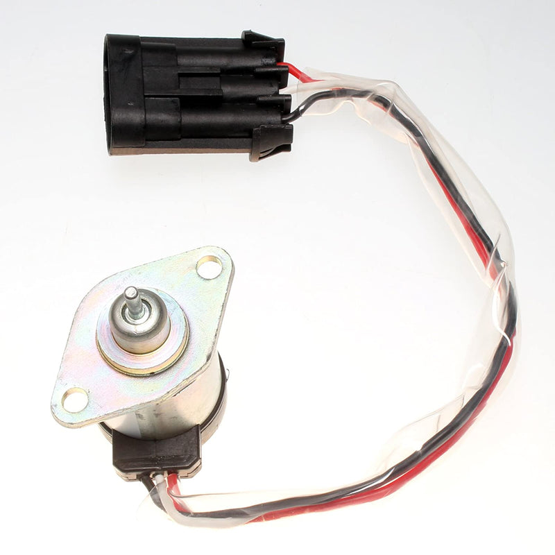 Fuel Shut Off Solenoid 6689034 Compatible with Bobcat A300 S220 S250 S300 S330 Skid Steer