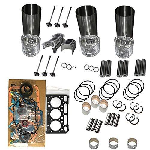 Overhaul Rebuild Kit for Kubota D1301 Engine L295DT L295F L305