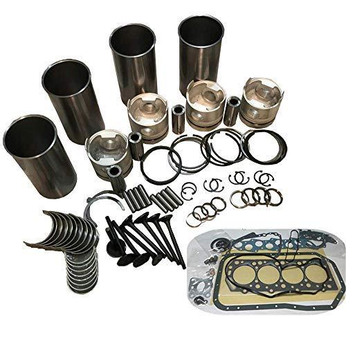 Engine Overhaul Rebuild Kit for Yanmar 4TNE94 Komatsu D20A D21Q D20S D21S D20PL D20PLL D20Q D21A D21P D21PL WA65PT WA65 WA75